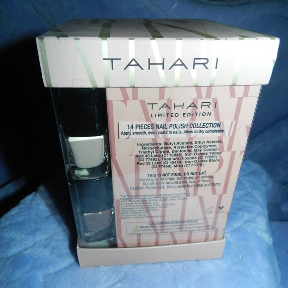 Tahari Perfect Nude 14 Pc Nail Polish Limited addition Collection set🆕🏃🏻💨⚡🚚 - Picture 9 of 16